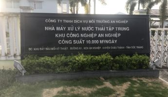 Hợp tác tư vấn vận hành và cung cấp vi sinh cho Trạm xử lý nước thải tập trung KCN An Nghiệp
