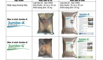 THÔNG BÁO THAY ĐỔI BAO BÌ SẢN PHẨM